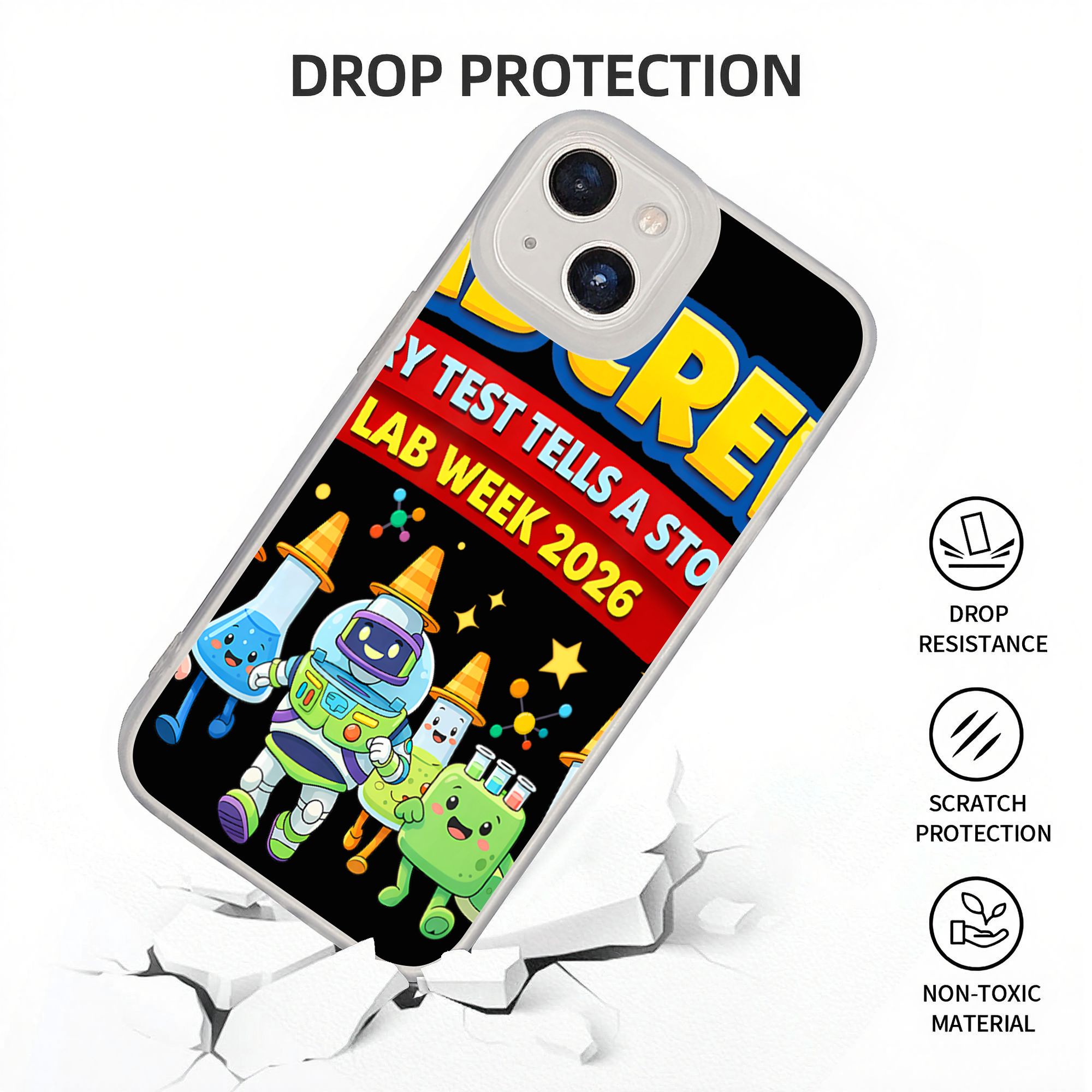 Medical Lab Tech - New Armor Bumper Shockproof Lab Crew