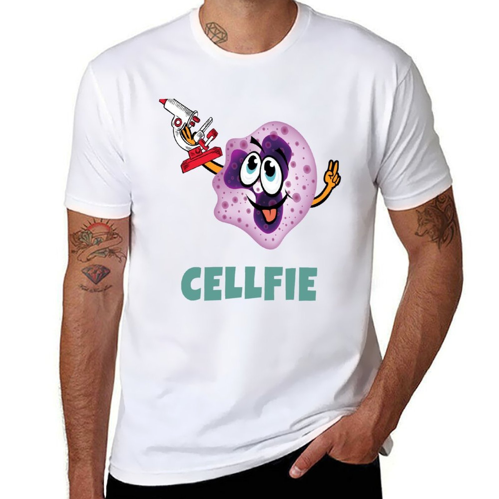 Medical Lab Tech - MEDICAL LABORATORY SCIENTIST TECH CELLFIE T-Shirt