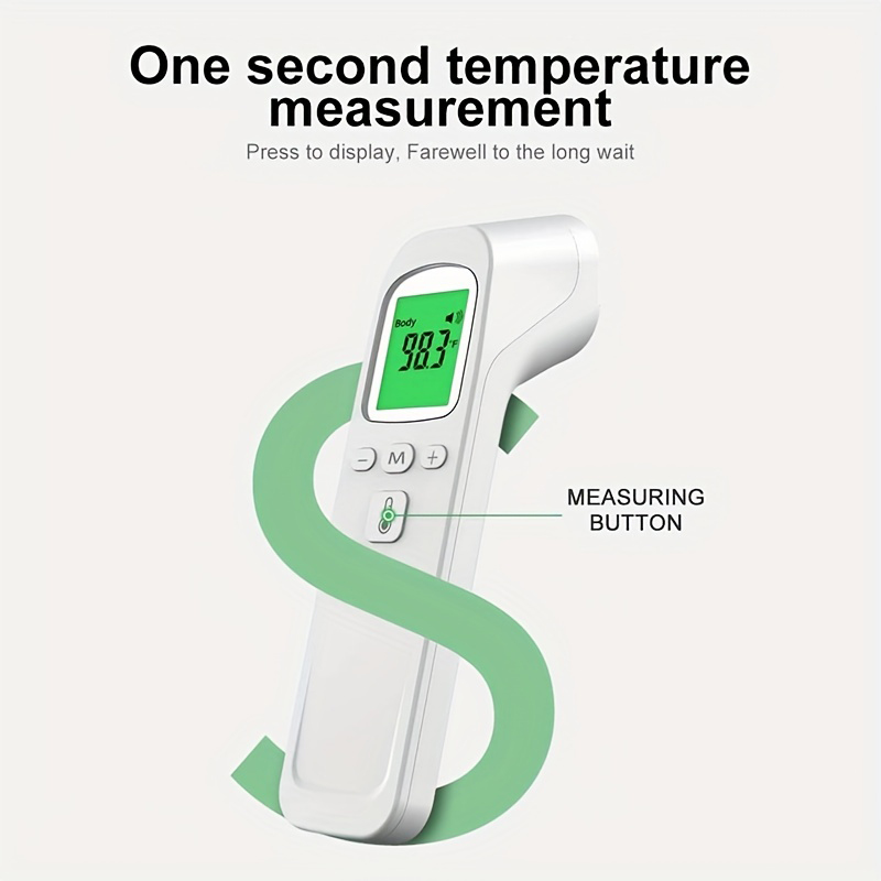Pulse Oximeter - Non-Contact Infrared Thermometer or Fingertip Pulse