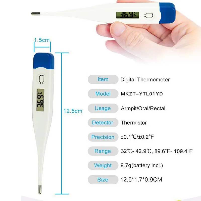 Digital Thermometer Accurate O - Pulse Oximeter recension och pris