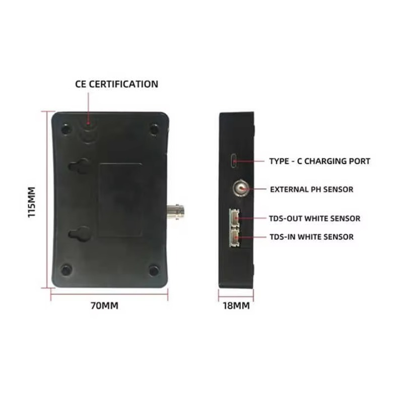Online 5 in 1 TDS/PH/Temperatu - Ph Meter recension och pris