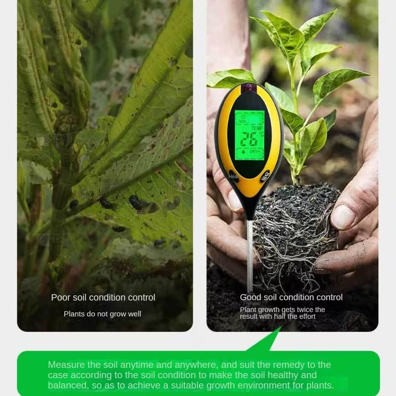 4-in-1 Soil Moisture Meter – M - Ph Meter recension och pris