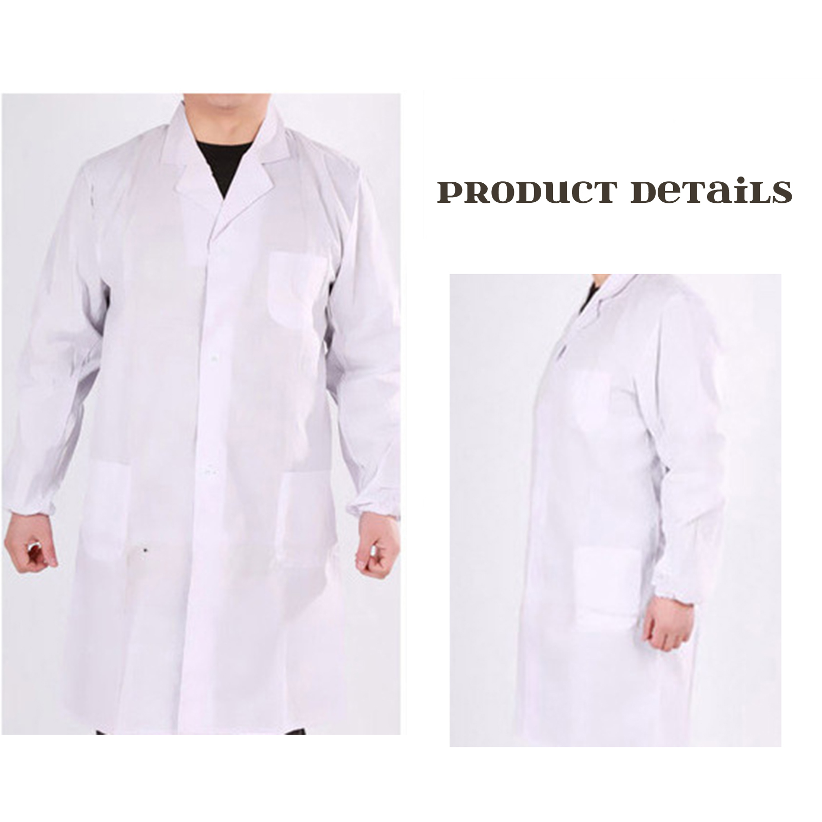 Universal Lab Cotton Coat with - Medical Lab Professional recension och pris