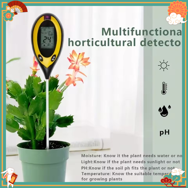 Multifunctional 4-in-1 Soil PH - Ph Meter recension och pris