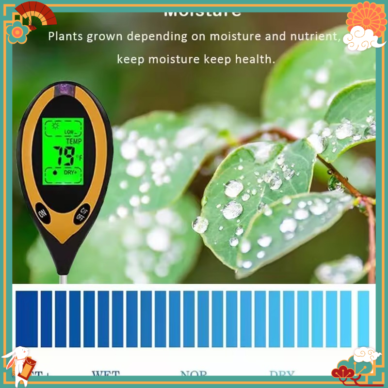 Multifunctional 4-in-1 Soil PH - Ph Meter recension och pris
