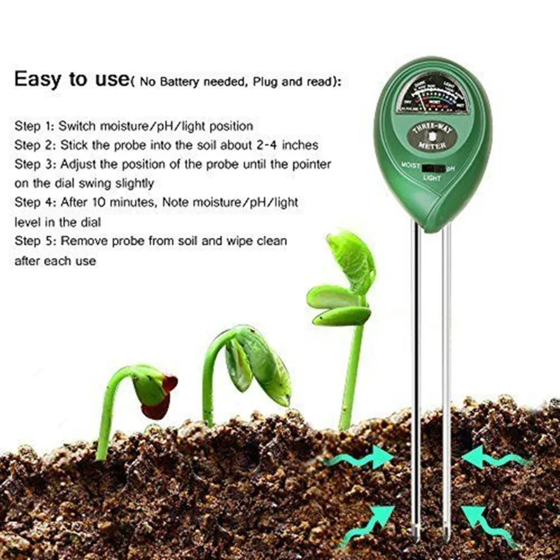 Garden PH Meter Sunlight 3in1  - Ph Meter recension och pris