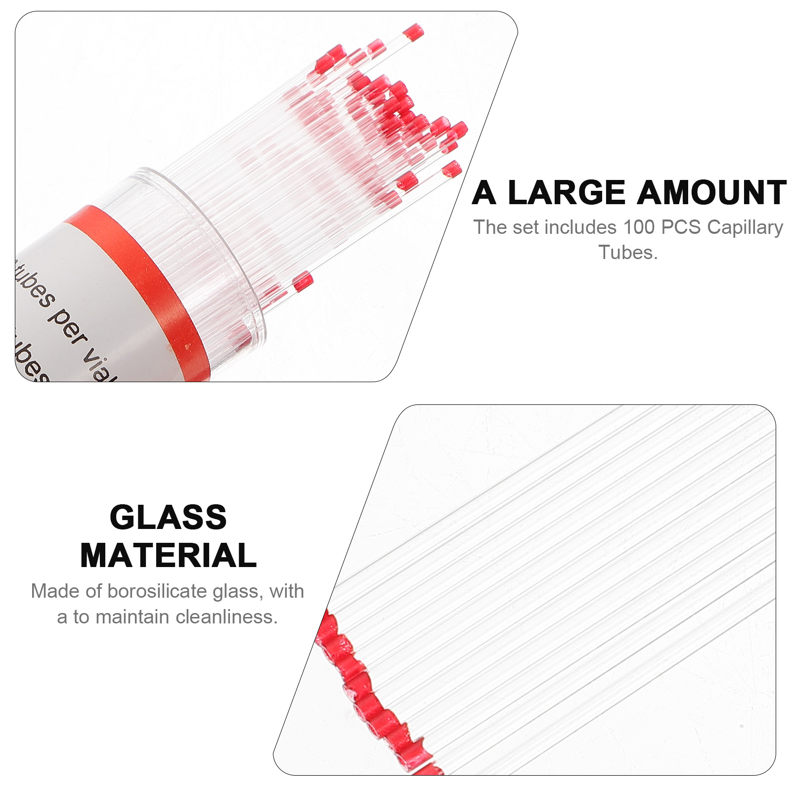 75mm Glass Capillary Tube Hema - Medical Lab Hospital recension och pris