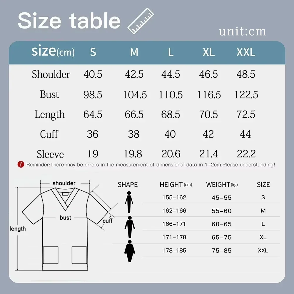 Women Short Sleeve V Neck Shir - Medical Lab Hospital recension och pris