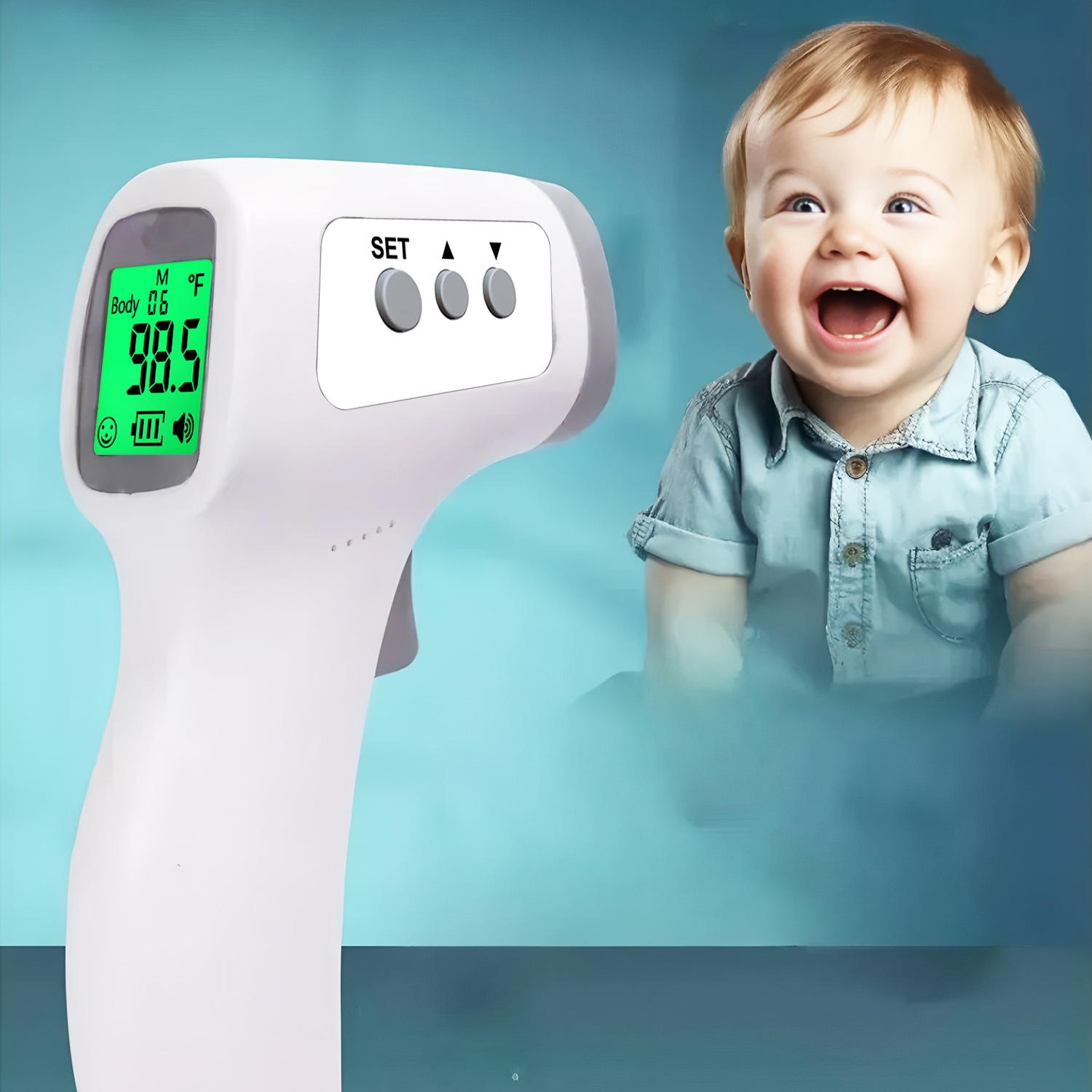 Portable Medical Thermometer & - Pulse Oximeter recension och pris
