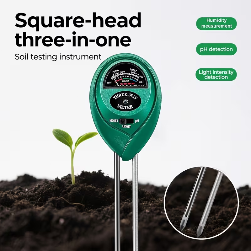 3-in-1 Soil Tester (Moisture,  - Ph Meter recension och pris
