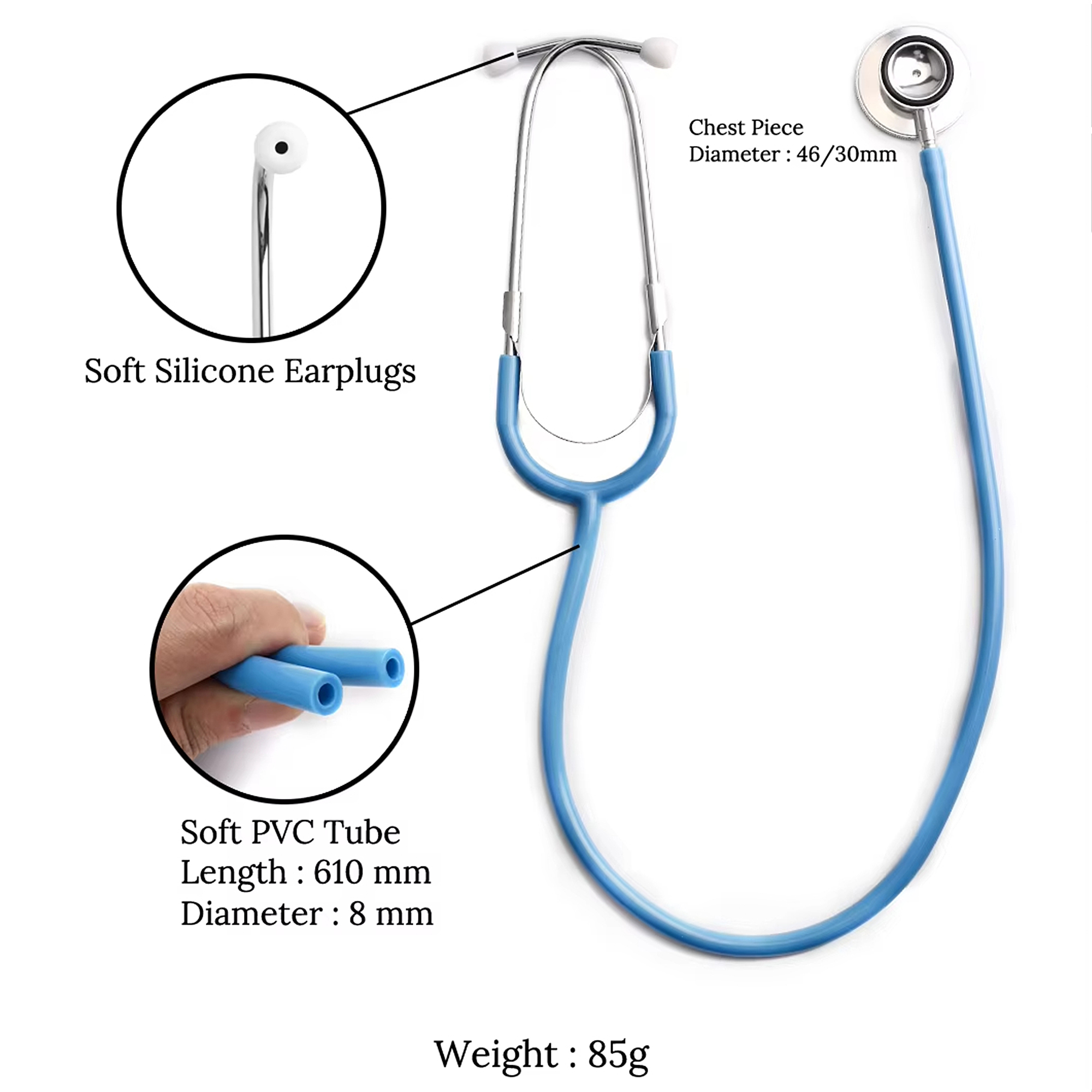 Dual Head Stethoscope Medical  - Medical Lab Science recension och pris