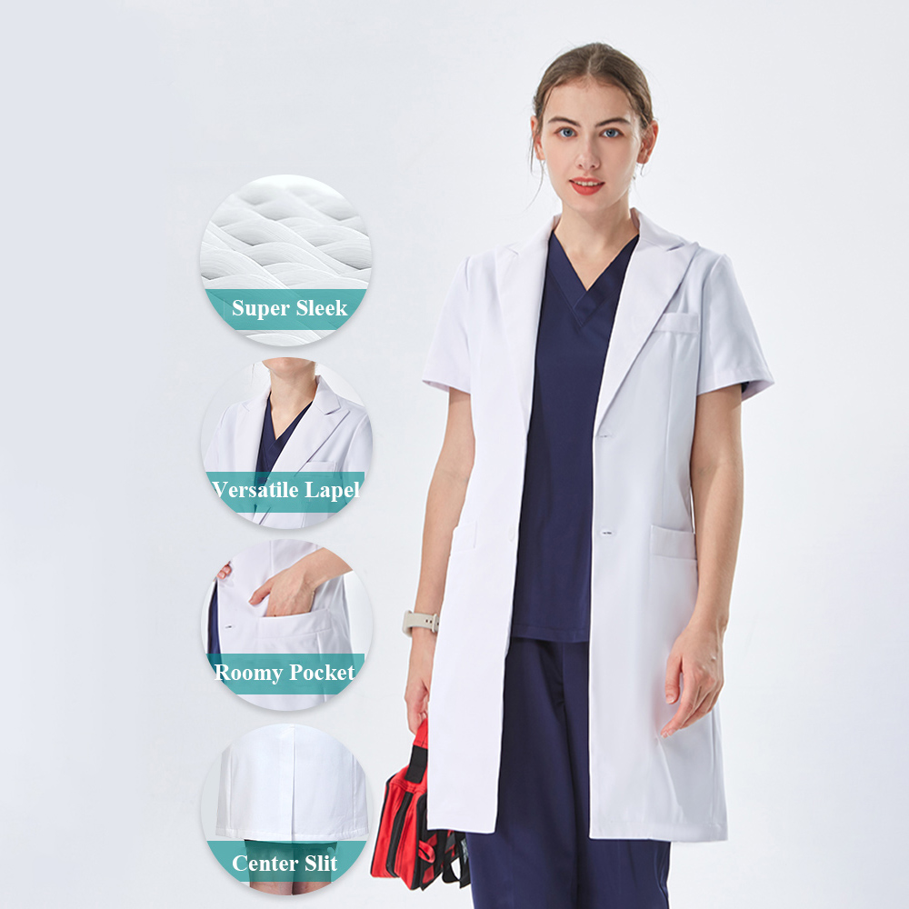 Thoughtful Lapel Collar White  - Medical Lab Hospital recension och pris
